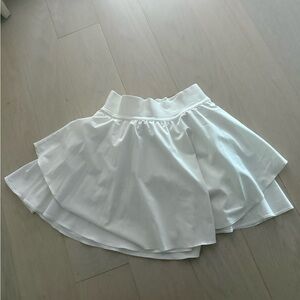 Lululemon Athletica White Skater Skirt